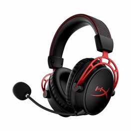 HyperX Cloud Alpha | Draadloze Over-ear Gaming Headset | USB-A | Zwart/Rood