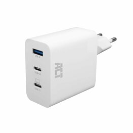 ACT USB-C/USB-A Lader | 3-poorts met PPS, QuickCharge en GanFast | 65 Watt