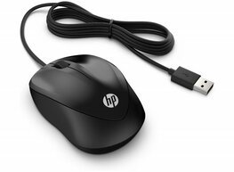 HP 1000 | Bekabelde Muis | Links- en Rechtshandig | 1000 DPI | Zwart