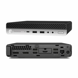HP ProDesk 600 MINI G4 i5-8500T / 8GB / 256GB / W11PRO REFURBISHED SILVER