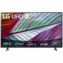 LG 50UR78006LK 50" | Ultra HD 4K LED Smart TV | WebOS 23 | α5 AI Processor Gen6 | HDR10 | Bluetooth & Wifi | 50Hz