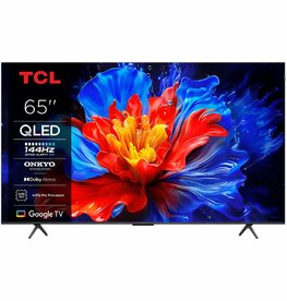 TCL 65P8K 65" | Ultra HD 4K QLED Smart TV (2025) | Google TV + Wifi | Dolby Vision & HDR10 | Quantum Dot Technologie | 120Hz