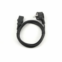 Gembird PC-186 electriciteitssnoer Zwart 1,8 m CEE7/4 C14 stekker