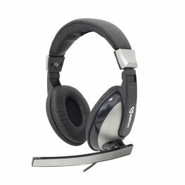 SBOX HS-302 | On-Ear Gaming Headset 3,5mm Connector | Zwart/Grijs