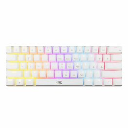 Baracuda Dolphin RGB 60% | Bedraad Gaming Toetsenbord | Anti-Ghosting | QWERTY | Wit