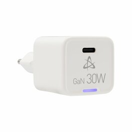 SBOX USB Oplader HC-30 | 30W GaN | USB Type-C | Wit