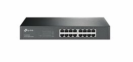 TP-Link TL-SF1016 | 16-poorts Fast Ethernet Switch (10/100 Mbps) | Unmanaged | 1U Rackmount | Zwart