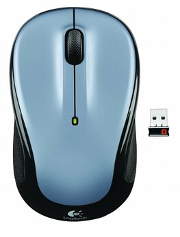 Logitech M325 | Draadloze Muis | Links- en Rechtshandig | RF | 1000 DPI | Zwart/Zilver