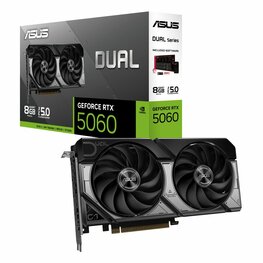 ASUS Dual GeForce RTX 5060 | 8GB GDDR7 | DLSS 4 | Videokaart | Nvidia GPU