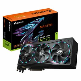GIGABYTE AORUS GeForce RTX 5070 MASTER | 12GB GDDR7 | DLSS 4 | Videokaart | Nvidia GPU