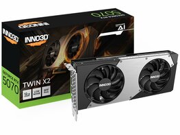 INNO3D GeForce RTX 5070 TWIN X2 | 12GB GDDR7 | DLSS 4 | Videokaart | Nvidia GPU