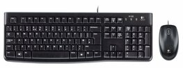 Logitech LGT-MK120 Bedrade Muis en Toetsenbordcombo QWERTY