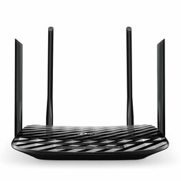 TP-LINK Archer C6 | Draadloze Router | AC1200 Dual-band (2,4 GHz / 5 GHz) | Gigabit Ethernet | Zwart