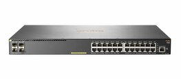 HPE Aruba 2930F 24G PoE+ 4SFP | Managed L3 Switch | 24 Poorten | Gigabit Ethernet (10/100/1000 Mbps) | PoE+ | 1U Rackmount | Grijs