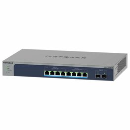 Netgear MS510TXUP-100EUS | Managed Smart Switch | 8 Poorten | Multi-Gigabit/10G Ethernet | Ultra60 PoE++ (295W) | 2x 10G SFP+ | Rackmount | Gri