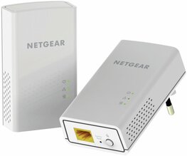NETGEAR Powerline 1000 | Powerline Adapter | 1000 Mbps | 1x Gigabit Ethernet | Wi-Fi N300 | Wit
