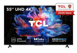 TCL 55V6C | 55'' Ultra HD 4K | LED Smart TV | Wifi | Google TV | Dolby Vision | 60Hz (2025)