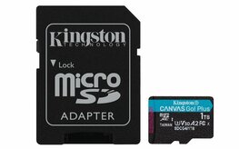 Kingston Technology | 1TB microSDXC Canvas Go! Plus Gen4 | 200MB/s | A2 U3 V30 | Inclusief Adapter