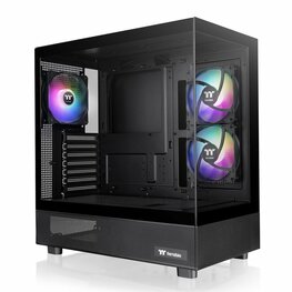 Thermaltake View 270 Plus TG ARGB | Mid Tower Case | Zwart (CA-1Y7-00M1WN-01)