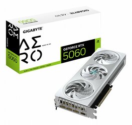 GIGABYTE GeForce RTX 5060 AERO OC | 8GB GDDR7 | DLSS 4 | Videokaart | Nvidia GPU