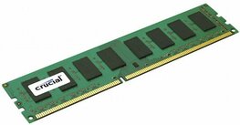 Crucial 4GB DDR3 1600 MHz CL11 UDIMM