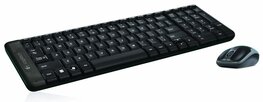 Logitech MK220 RF Draadloos QWERTY Internationaal EER Zwart toetsenbord