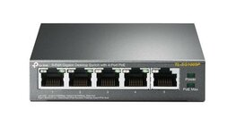 TP-Link TL-SG1005P | 5-Poorts Gigabit Desktop Switch | 4x PoE+ | Unmanaged