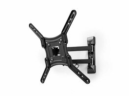 Nedis TVWM1530BK | Draai- en kantelbare TV-plafondbeugel | 23''-55'' | max 30kg | VESA 400x400