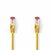 Nedis CCGP85221YE30 netwerkkabel 3 m Cat6 SF/UTP (S-FTP) Geel