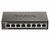 D-Link DGS-1100-08V2 netwerk-switch Managed L2 Gigabit Ethernet (10/100/1000) Zwart