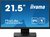 MON iiyama ProLite 21.5" 1920 x 1080 Full HD Touchscreen zwart