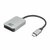 ACT AC7056 geheugenkaartlezer USB 3.2 Gen 1 (3.1 Gen 1) Type-C Grijs