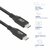 ACT USB 3.0 10Gbps 60W USB Type-C kabel, 1 meter