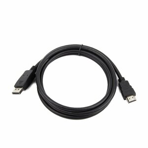 Gembird DisplayPort - HDMI, 1.8m HDMI A Zwart