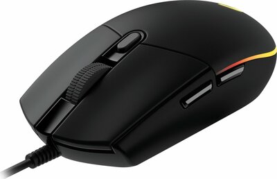 Logitech G203 Lightsync | Bekabelde Gaming Muis | Links- en Rechtshandig | USB-A | 8000 DPI | Zwart
