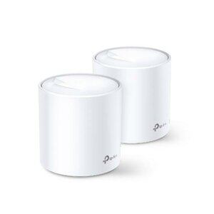 TP-Link Deco X20 (2-pack) | Wifi 6 | Whole Home Mesh Wifi-systeem | Gigabit Ethernet Dual-band (2.4 GHz / 5 GHz) | 1202Mbit/s