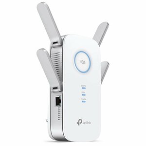 TP-LINK RE650 Network transmitter Wit 10, 100, 1000Mbit/s netwerkextender