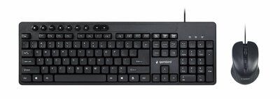 Gembird KBS-UM-04 | Bedrade Muis en Toetsenbordcombo | QWERTY