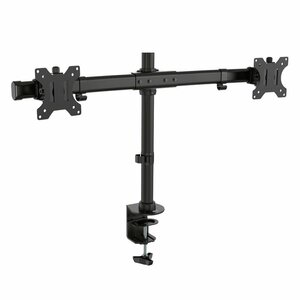 ACT AC8315 | In Hoogte Verstelbare Monitor-bureaubeugel | Tot 27" | Max 7kg | VESA 100x100 | 2 Monitoren