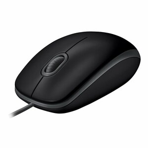 Logitech B110 Silent | Bekabelde Muis | Links- en Rechtshandig | USB-A | 800 DPI | Zwart