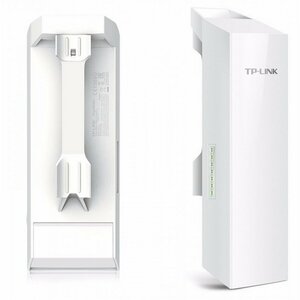 TP-Link CPE210 | WiFi 4 Outdoor Access Point | 300 Mbit/s | Passief PoE (met Adapter) | Inclusief Mastmontagebeugel