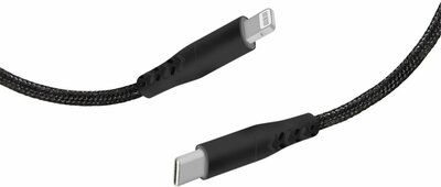 Mobiparts MP-113062 Lightning-kabel 1 m Zwart