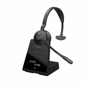 Jabra Engage 75 | Draadloze Mono On-Ear Headset | Oplaadstation | Zwart
