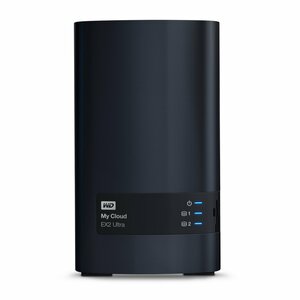 Western Digital My Cloud EX2 Ultra NAS | 2x 3.5'' of 2.5'' | 0TB | Ethernet & USB-A