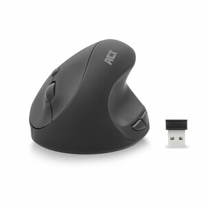 ACT AC5101 Ergo | Draadloze Muis | RF-Draadloos | 1000 DPI | Grijs