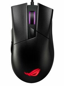 ASUS ROG Gladius II Core muis Rechtshandig USB Type-A Optisch 6200 DPI