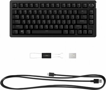 HyperX Alloy Rise 75 | Gaming Toetsenbord | Compact 75% Layout | RGB | USB-C | Zwart