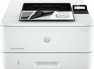 HP LaserJet Pro 4002dn printer, Zwart-wit, Printer voor Kleine en middelgrote ondernemingen, Print, Dubbelzijdig printen; Eerste pagina snel ge