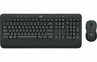 Logitech Advanced MK545 toetsenbord Inclusief muis RF Draadloos QWERTY US International Zwart