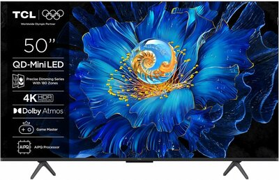 TCL 50C6KS | 50'' Ultra HD 4K | Mini LED Smart TV | Wifi | Google TV | Dolby Vision | 60Hz (2025)
